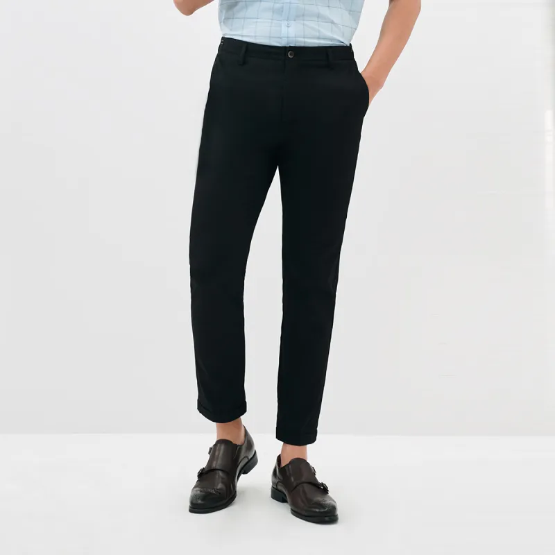 JODOLL Casual Pants Men's Black-4