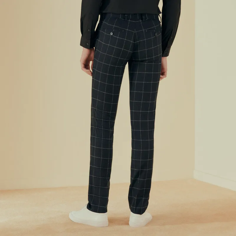 JODOLL Suit Trouser Men's Black-4