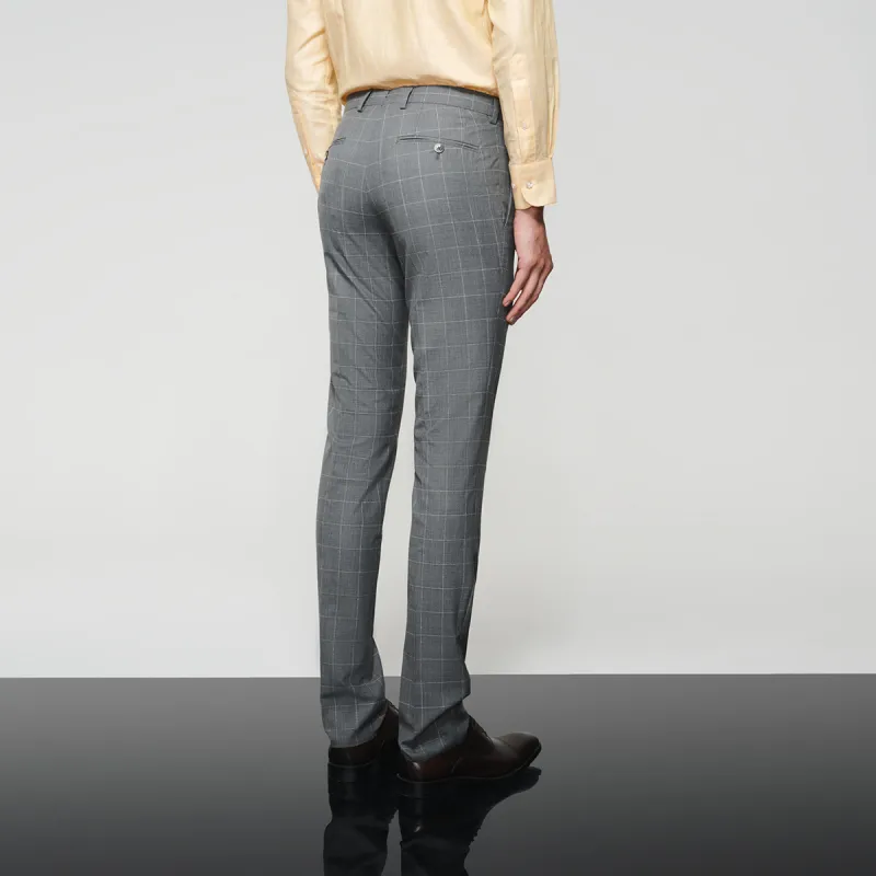 JODOLL Suit Trousers Men Gray-4