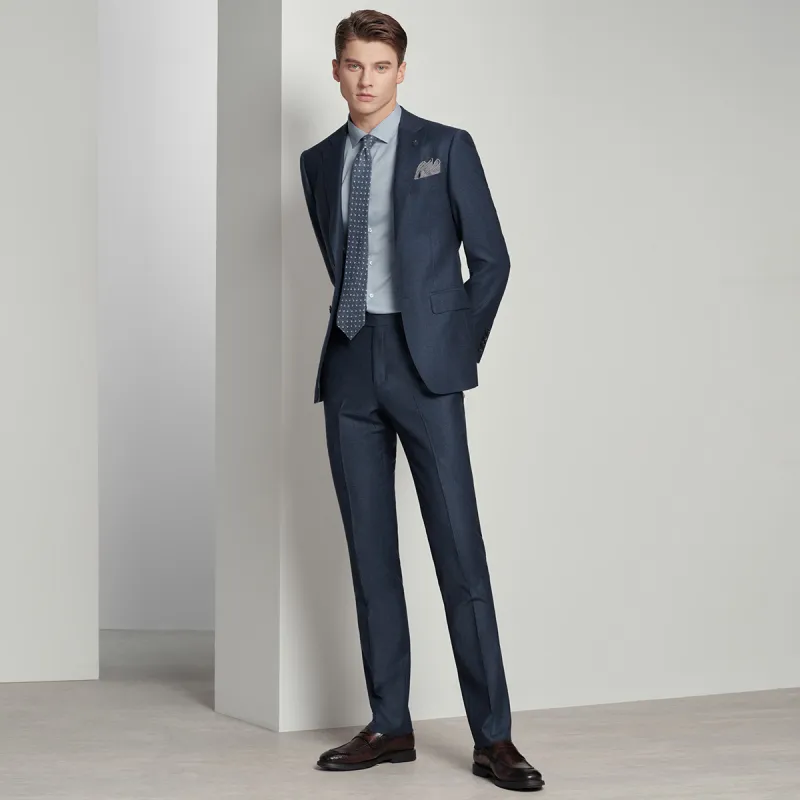 JODOLL Suit Trouser Men's Navy Blue-2