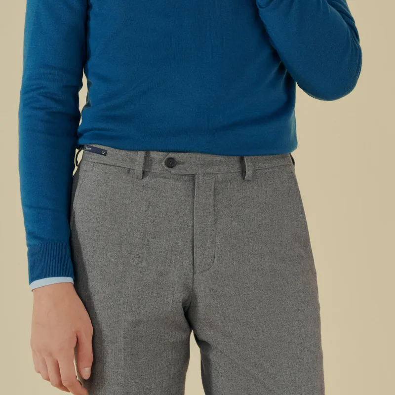 JODOLL Suit Trousers Men Gray-5