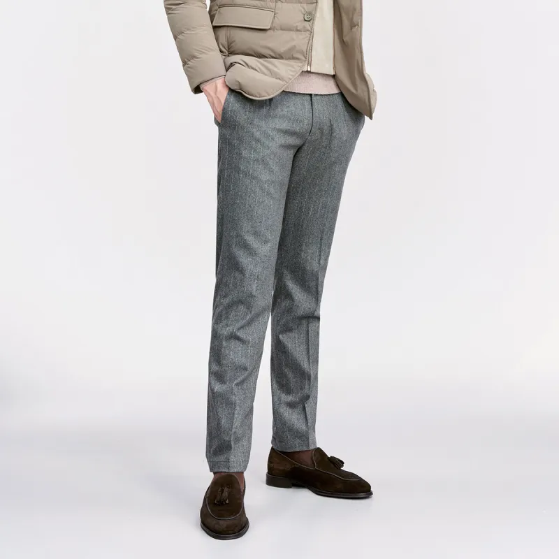 JODOLL Casual Pants Men Gray-1