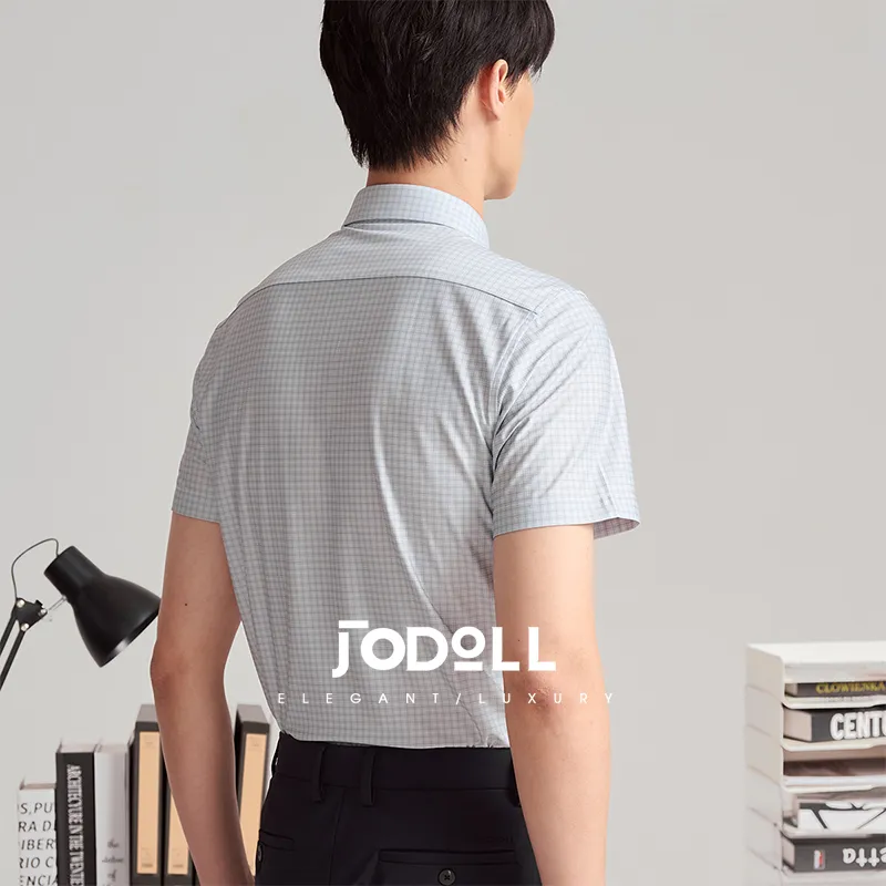 JODOLL Shirts Men Light Gray-1