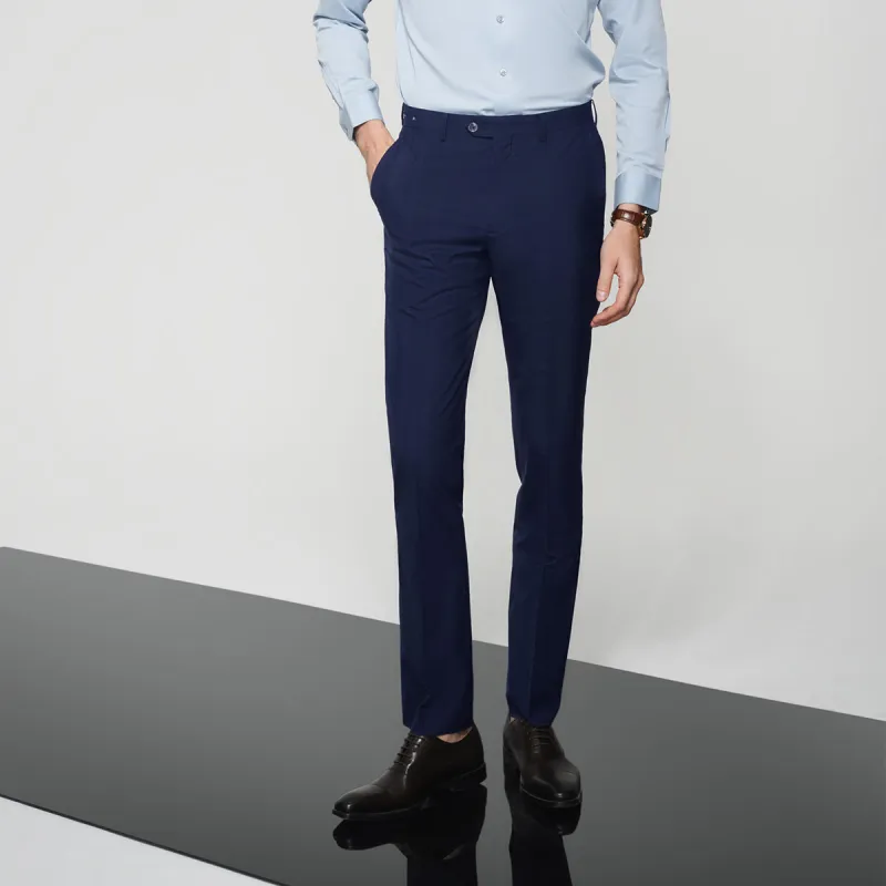 JODOLL Suit Trouser Men Navy Blue-1