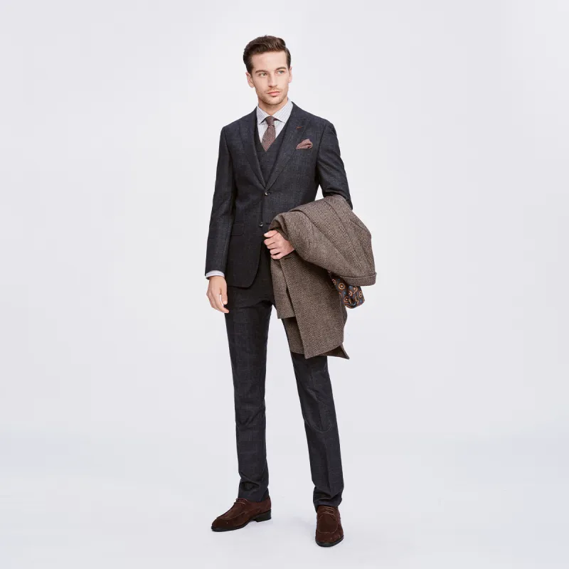 JODOLL Suit Trouser Men's Dark Gray-4