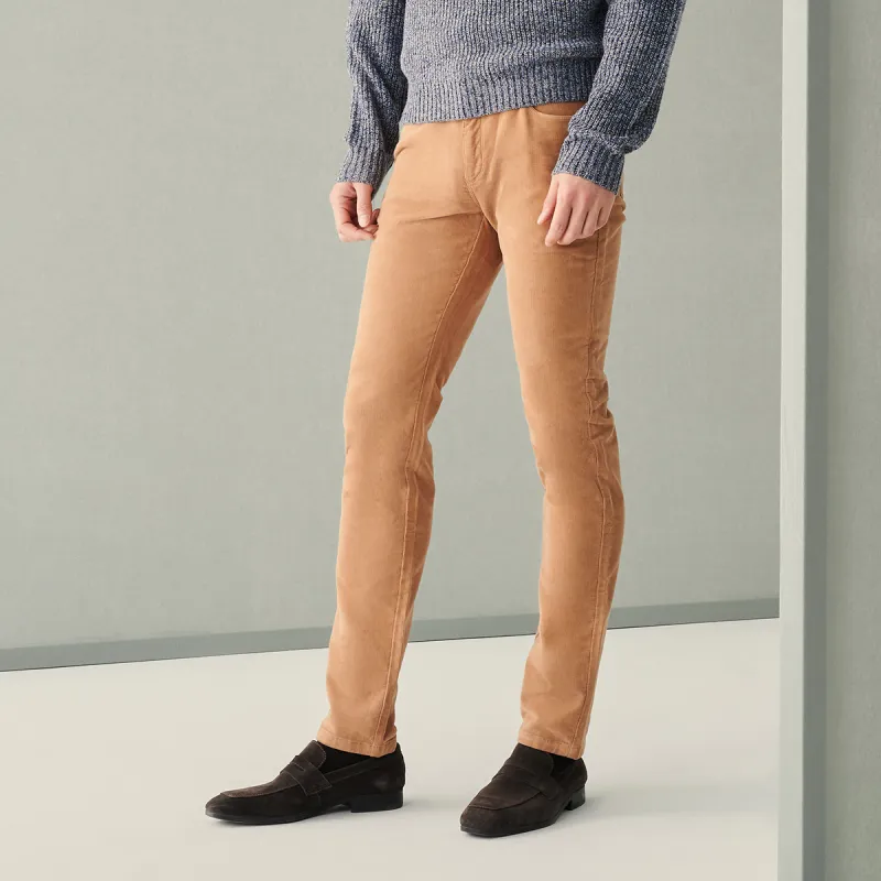 JODOLL Casual Pants Men's Light Brown-5
