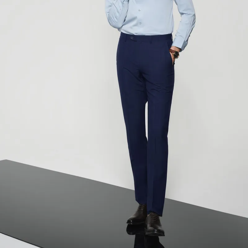 JODOLL Suit Trouser Men Navy Blue-2