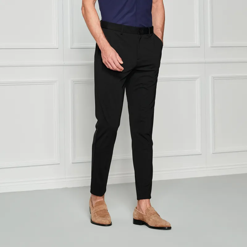 JODOLL Casual Pants Men's Black-2