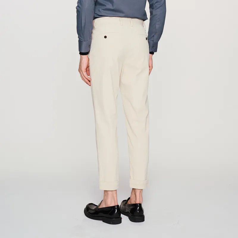 JODOLL Casual Pants Men's Beige-4