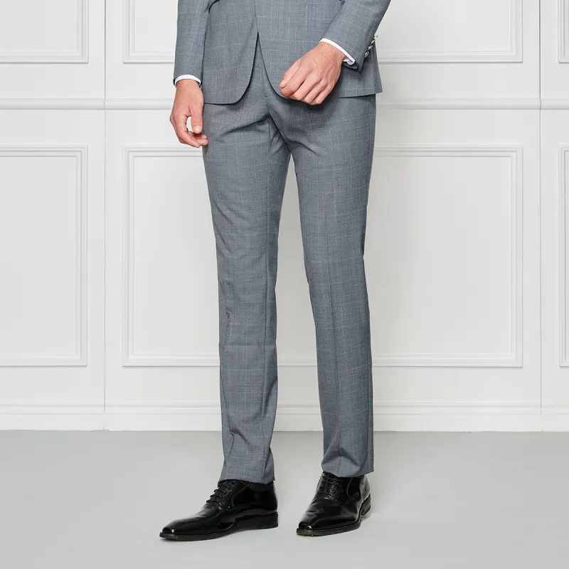 JODOLL Suit Trousers Men Gray-2