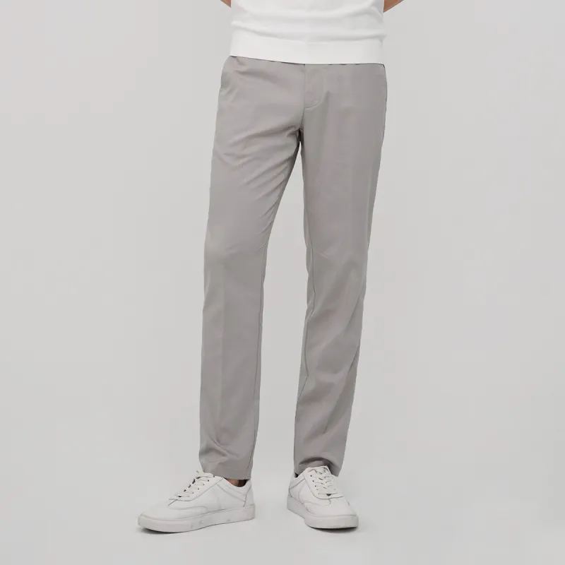 JODOLL Casual Pants Men's Light Gray-3