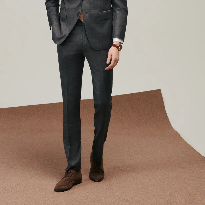 JODOLL Suit Trousers Men Gray-3