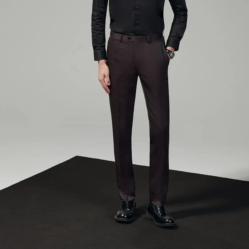 JODOLL Suit Trouser Men's Dark Coffee-1