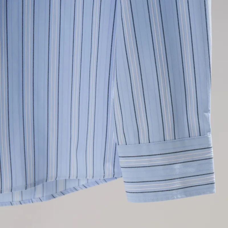 JODOLL Shirts Men White Cyan-4