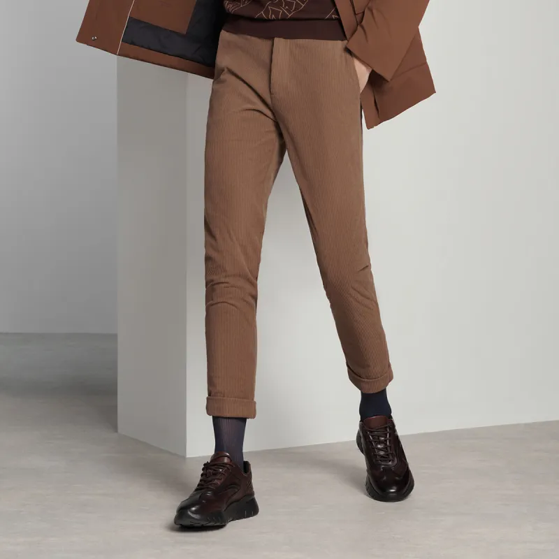 JODOLL Casual Pants Men's Khaki-4