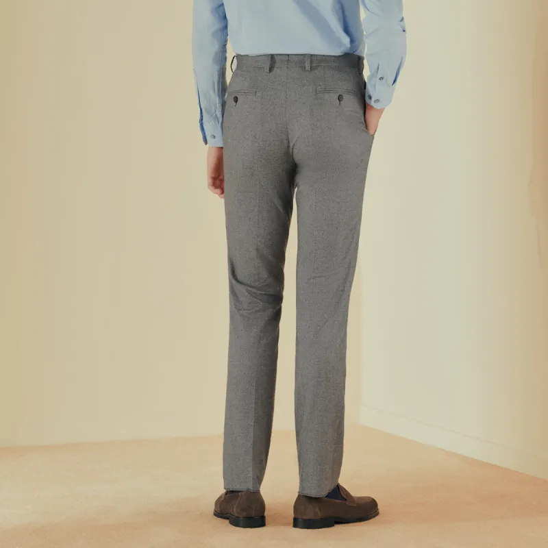 JODOLL Suit Trousers Men Gray-4