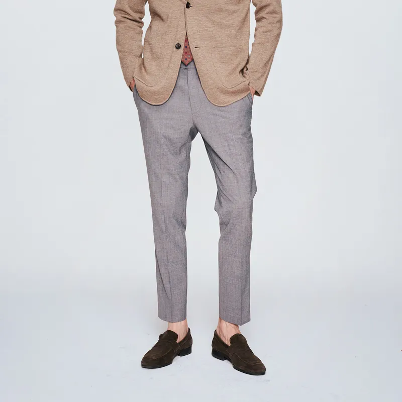 JODOLL Casual Pants Men Gray-5