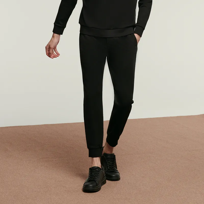 JODOLL Casual Pants Men's Black-1