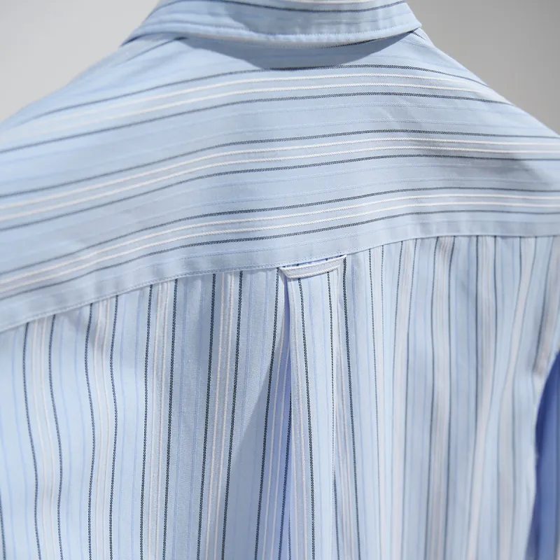 JODOLL Shirts Men White Cyan-1