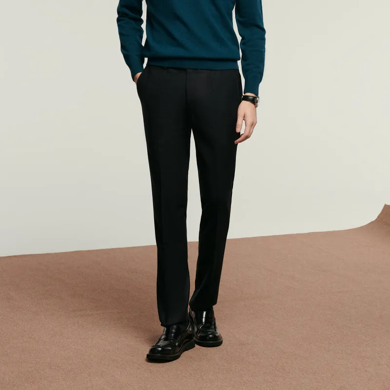 JODOLL Suit Trousers Men Black-2