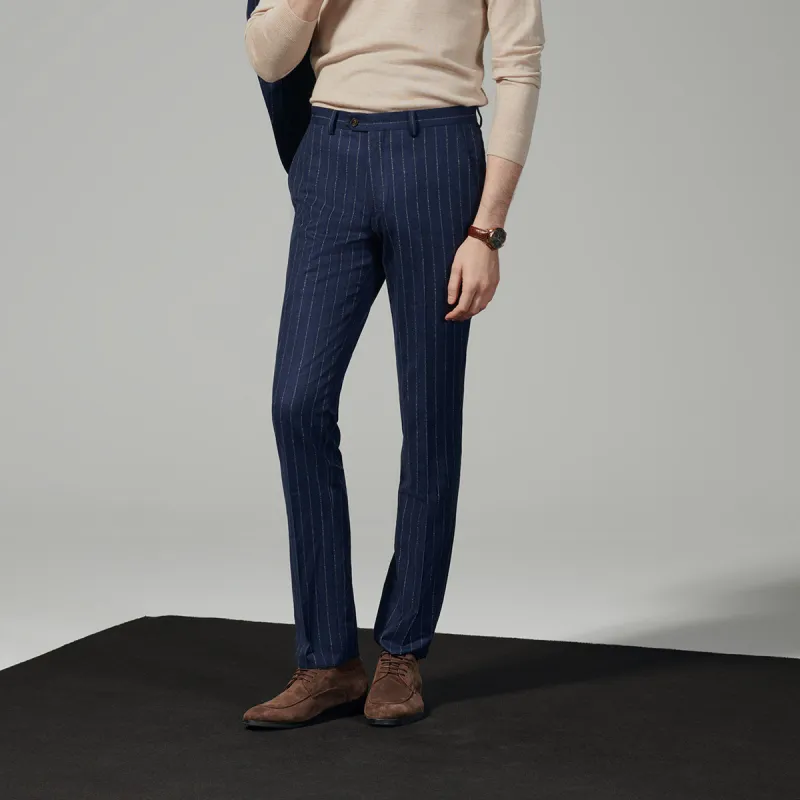 JODOLL Suit Trouser Men's Navy Blue-1