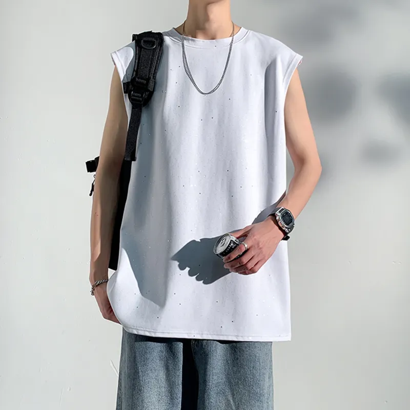 D&W Tank Top Unisex Starburst Black-10