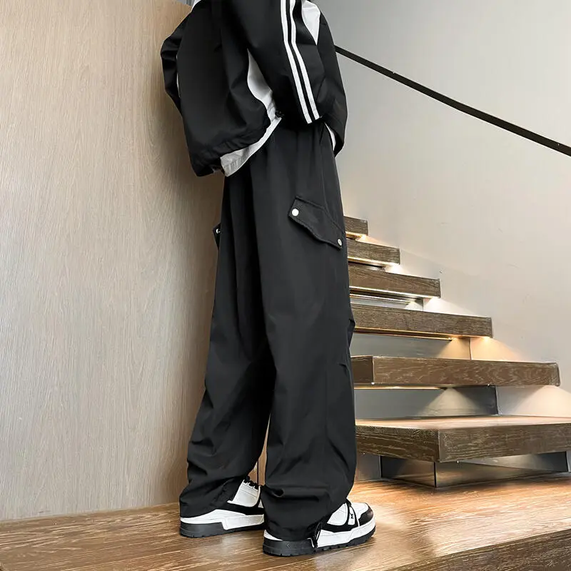 D&W Casual Pants Unisex Absolute Black-5
