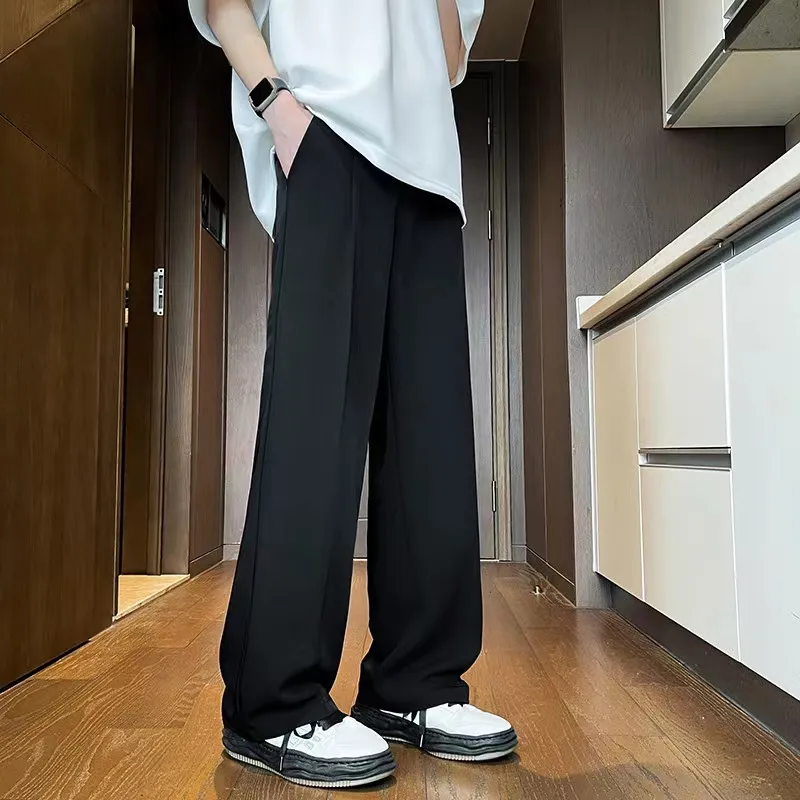 D&W Suit Trousers Unisex Black-3
