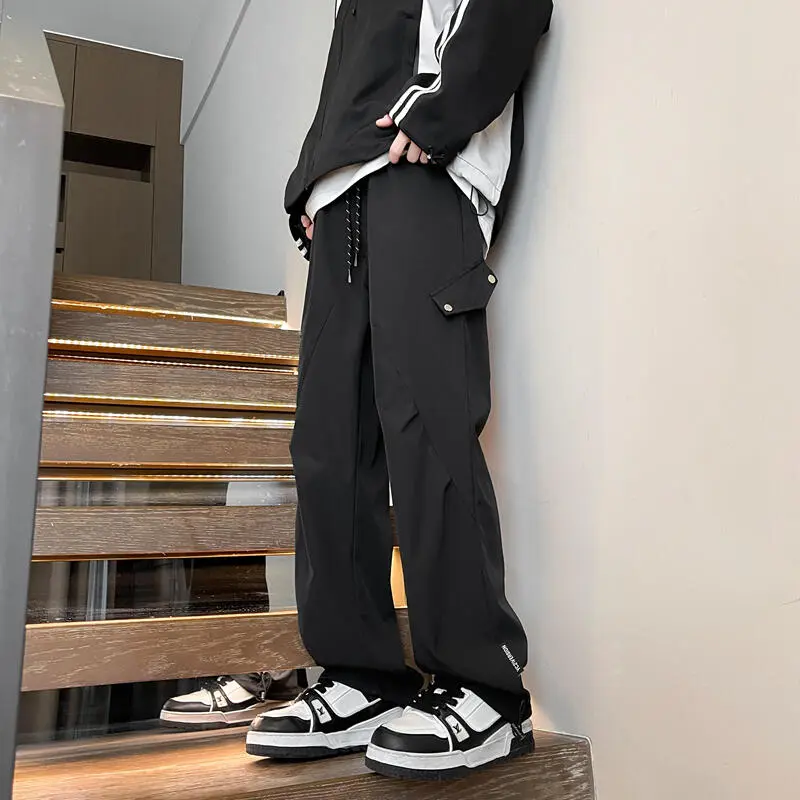 D&W Casual Pants Unisex Absolute Black-3