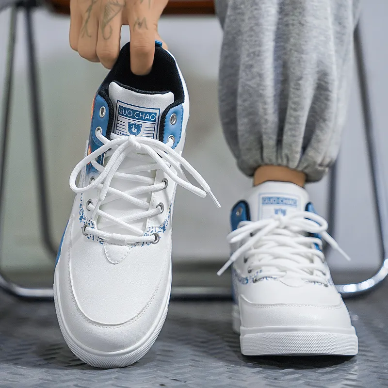 SOURCE Water Resistant Wear Resistant And Balance Coverage High Top Skateboard Shoes Men's-3
