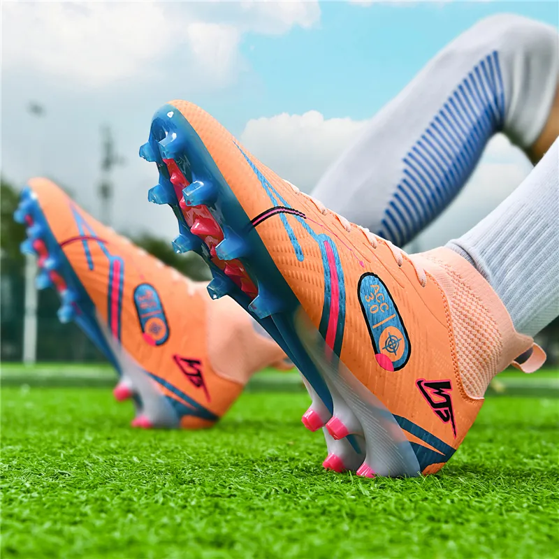 SOURCE Slip Resistant, Abrasion Resistant, Balance Impact Resistant, Lightweight, Rebound Soccer Shoes Unisex-8