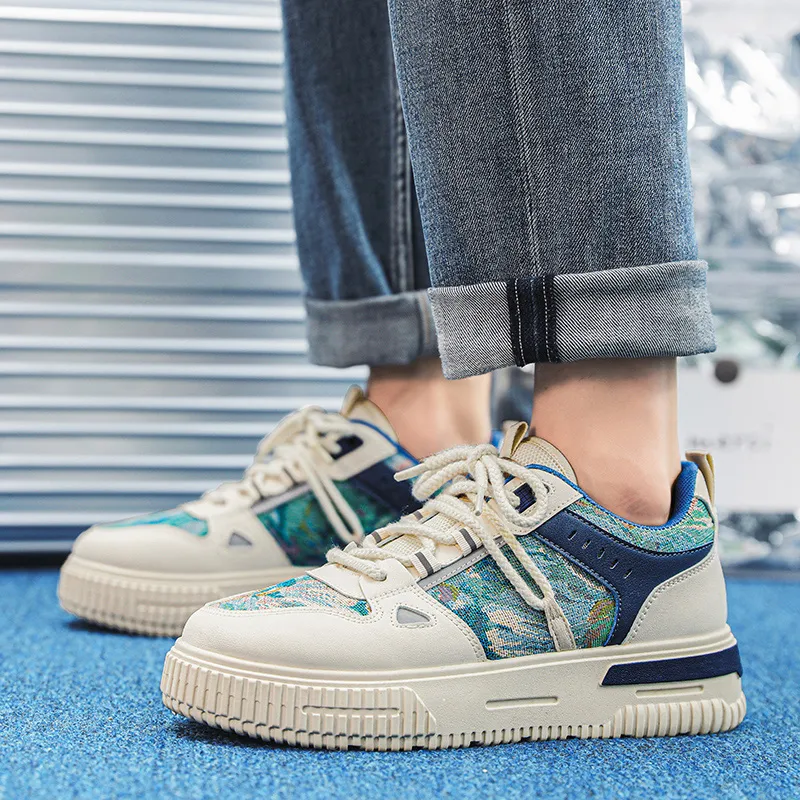 SOURCE Waterproof Cushioning Impact Resistance Balance Lightweight Low Top Skateboard Shoes Unisex-4