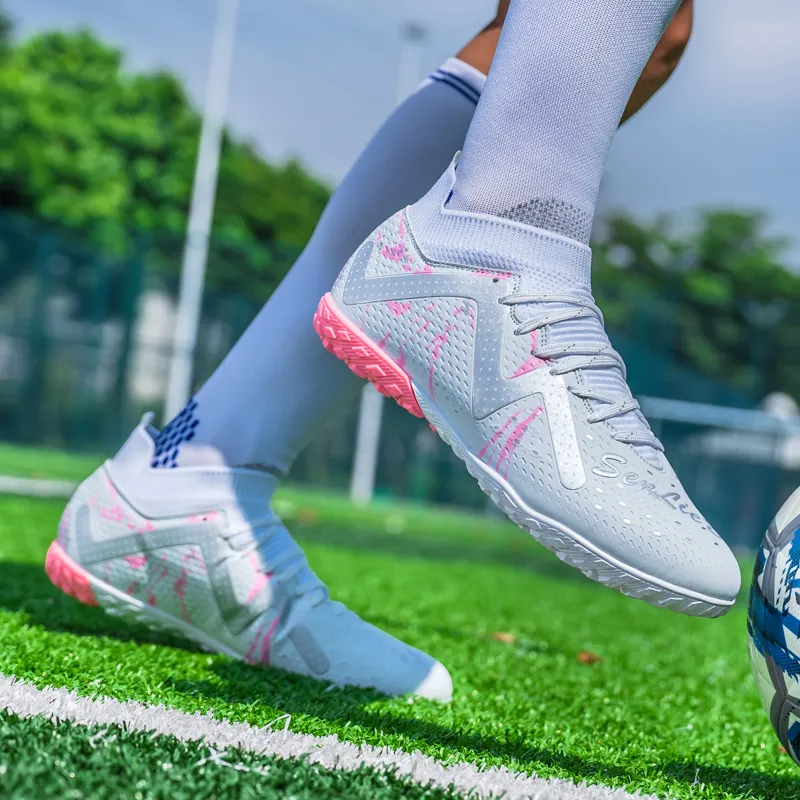 SOURCE Non slip, Wear resistant, Impact resistant Soccer Shoes Unisex-25