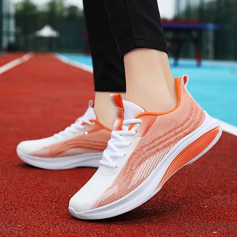 SOURCE Cushioning Anti Slip And Wear Resistant Lightweight Rebound Low Top Running Shoes Unisex-16