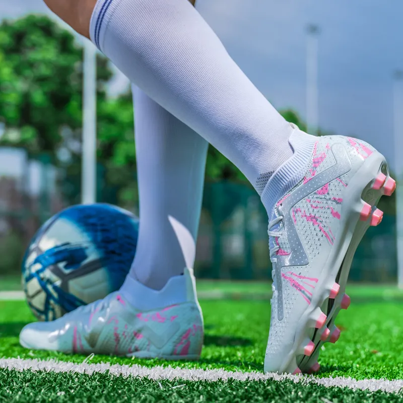 SOURCE Non slip, Wear resistant, Impact resistant Soccer Shoes Unisex-11