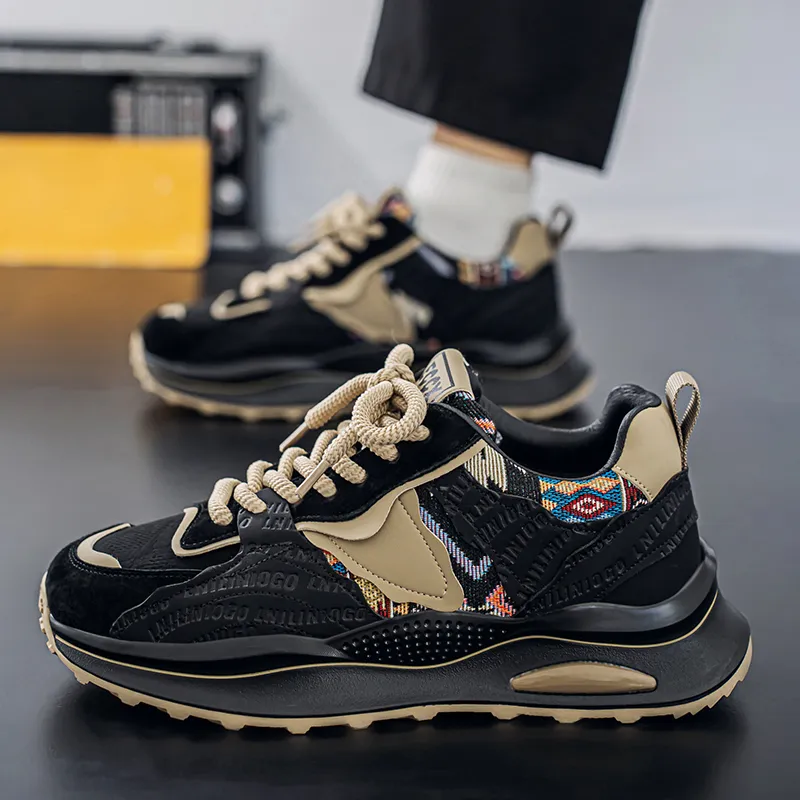 SOURCE Slip Resistant, Abrasion Resistant, Waterproof, And Breathable, Balance Lightweight Low Top Casual Shoes Men's-1