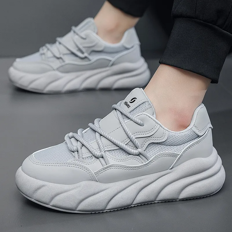 SOURCE Slip Resistant Cushioning Wear Resistant Breathable Low Top Skateboard Shoes Men's-5