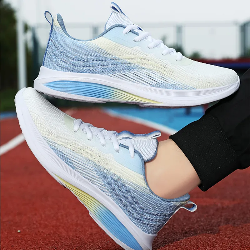 SOURCE Cushioning Anti Slip And Wear Resistant Lightweight Rebound Low Top Running Shoes Unisex-7