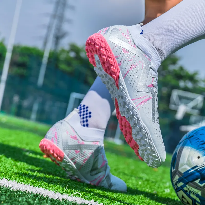 SOURCE Non slip, Wear resistant, Impact resistant Soccer Shoes Unisex-26