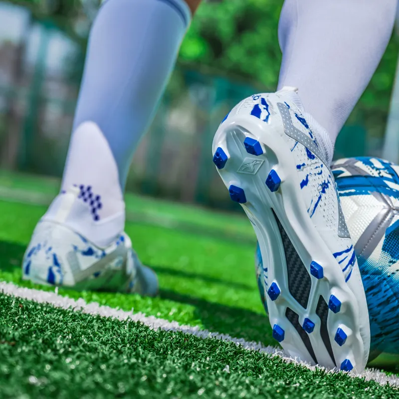 SOURCE Non slip, Wear resistant, Impact resistant Soccer Shoes Unisex-7