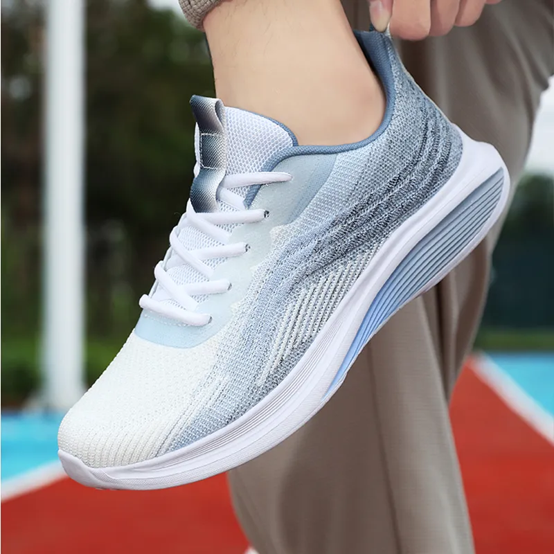SOURCE Cushioning Anti Slip And Wear Resistant Lightweight Rebound Low Top Running Shoes Unisex-5
