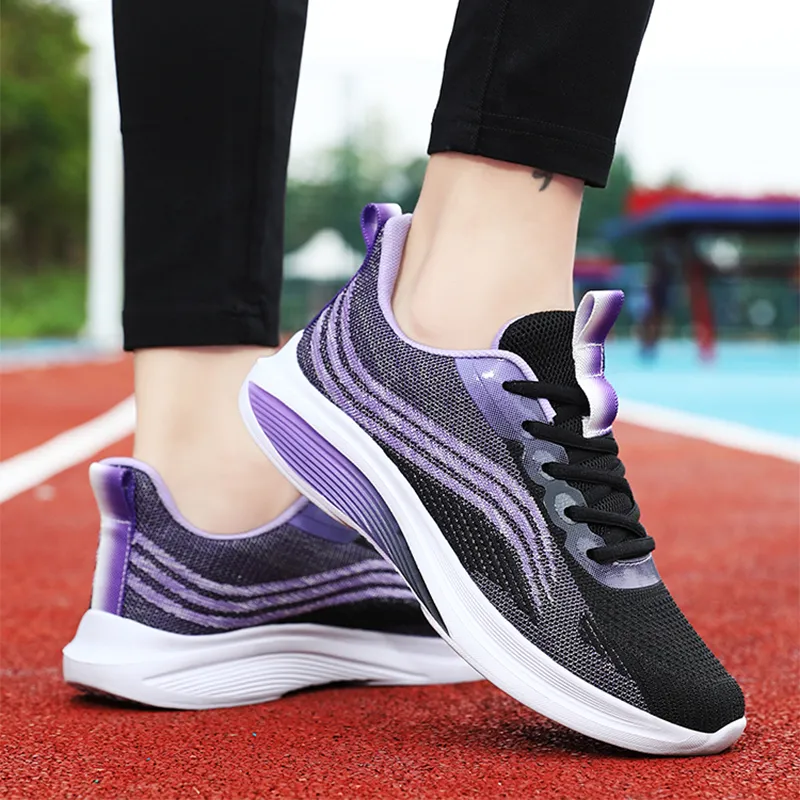 SOURCE Cushioning Anti Slip And Wear Resistant Lightweight Rebound Low Top Running Shoes Unisex-11