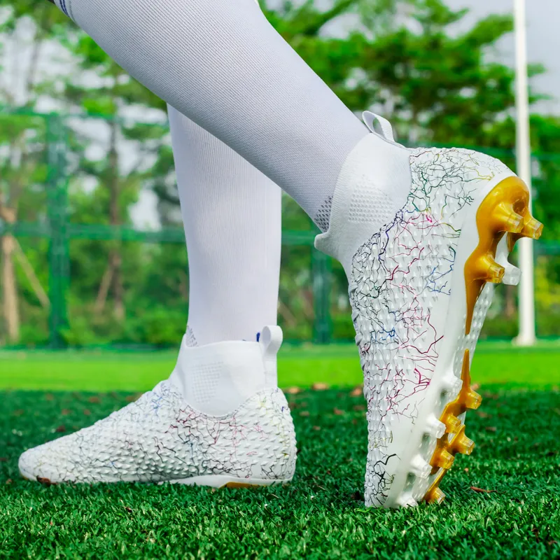 SOURCE Cushioning, Slip Resistant, Abrasion Resistant, Support, Impact Resistant Soccer Shoes Unisex-2