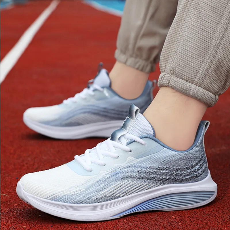 SOURCE Cushioning Anti Slip And Wear Resistant Lightweight Rebound Low Top Running Shoes Unisex-4