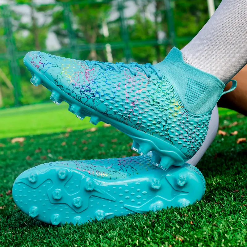 SOURCE Cushioning, Slip Resistant, Abrasion Resistant, Support, Impact Resistant Soccer Shoes Unisex-7