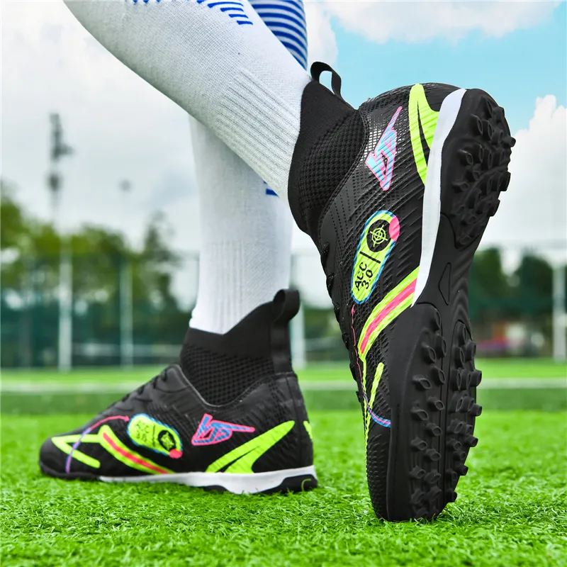 SOURCE Slip Resistant, Abrasion Resistant, Balance Impact Resistant, Lightweight, Rebound Soccer Shoes Unisex-13