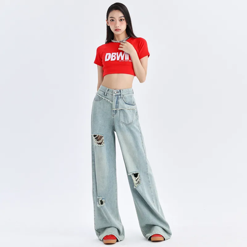 TLONELY1 Jeans Women's Light Blue-4