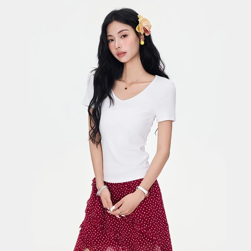 TLONELY1 T Shirts Women's White-2