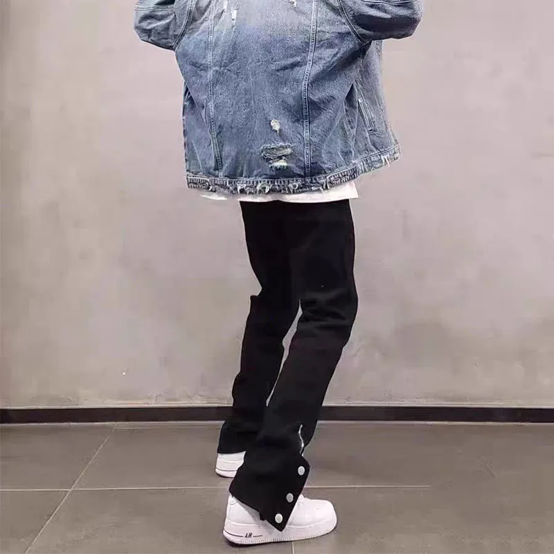 TLONELY1 Jeans Unisex Black-1