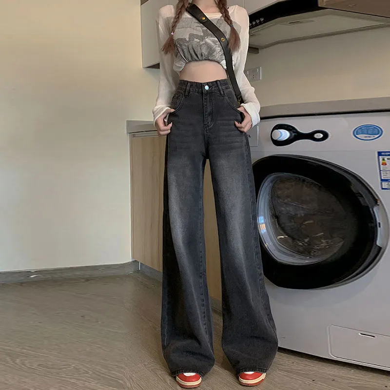 TLONELY1 Jeans Women's Black Gray Color-1